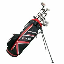 Ram Golf Accubar Plus Men Right Graphite/Steel Golf Set Stiff Flex 1" Longer