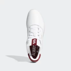 Adidas ADICROSS RETRO Men’s Golf Shoes White/Burgundy 17 Adidas ADICROSS RETRO Men’s Golf Shoes White/Burgundy -Golf Clubs Shop Adicross Retro Golf Shoes White Burgundy 1