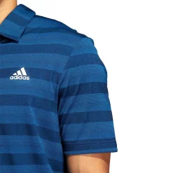 Adidas Two Colour Stripe POLO SHIRT Blue 8 Adidas Two Colour Stripe POLO SHIRT Blue -Golf Clubs Shop Adidas 3 Stripe Basic Polo Shirt Blue 2