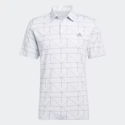 Adidas JACQUARD POLO SHIRT White