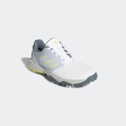 Adidas ZG21 Junior Golf Shoes White / Acid Yellow -Golf Clubs Shop Adidas Junior ZG21 golf shoes 3