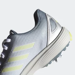 Adidas ZG21 Junior Golf Shoes White / Acid Yellow -Golf Clubs Shop Adidas Junior ZG21 golf shoes 6