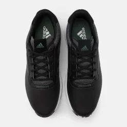 Adidas S2G Spikeless Leather Men’s Golf Shoes 2022 Black -Golf Clubs Shop Adidas S2G SL Black Golf Shoes 3