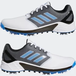Adidas ZG21 Golf Shoes Cloud White / Blue Rush -Golf Clubs Shop Adidas ZG21 Golf Shoes White 6