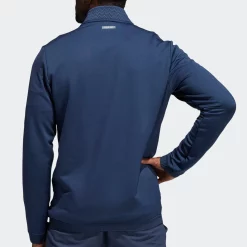 Adidas COLD.RDY QUARTER-ZIP PULLOVER Navy -Golf Clubs Shop Adidas COLD.RDY Quarter Zip Pullover Blue 1