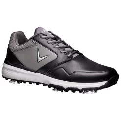 CALLAWAY CHEV LS GOLF SHOES 2022 Black 7 CALLAWAY CHEV LS GOLF SHOES 2022 Black -Golf Clubs Shop Callaway Chev LS Golf Shoes Grey Black