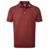 FootJoy Stretch Pique Solid Polo Shirt Marron 1 FootJoy Stretch Pique Solid Polo Shirt Marron -Golf Clubs Shop FJ Stretch Pique Polo Shirt Maroon
