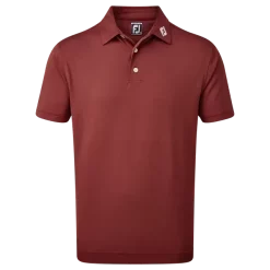 FootJoy Stretch Pique Solid Polo Shirt Marron