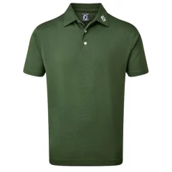 FootJoy Stretch Pique Solid Polo Shirt Olive