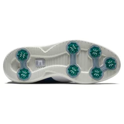 Footjoy Traditions Mens Golf Shoe’s White / Blue -Golf Clubs Shop FJ 57901 03