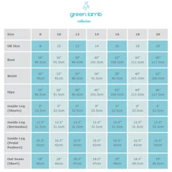 Green Lamb Kristian Lined Zip Neck Sweater Scuba Blue -Golf Clubs Shop Green Lamb Womens Size Chart 2 1