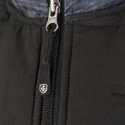 Island Green Men’s Heat Welded Padded Yoke Top -Golf Clubs Shop Island Green Welded Padded Yoke Black