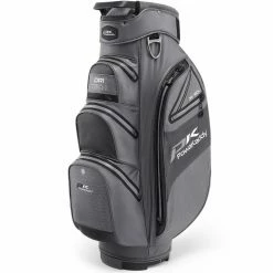 Golf Clubs Shop 21 PowaKaddy Dri Tech Golf Cart Bag - Gunmetal/Black