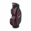 Powakaddy X-Lite Edition Golf Cart Bag - Black/Gunmetal/Red