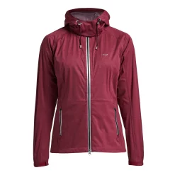 Rohnisch Waterproof Jacket Rain Swirl Burgundy