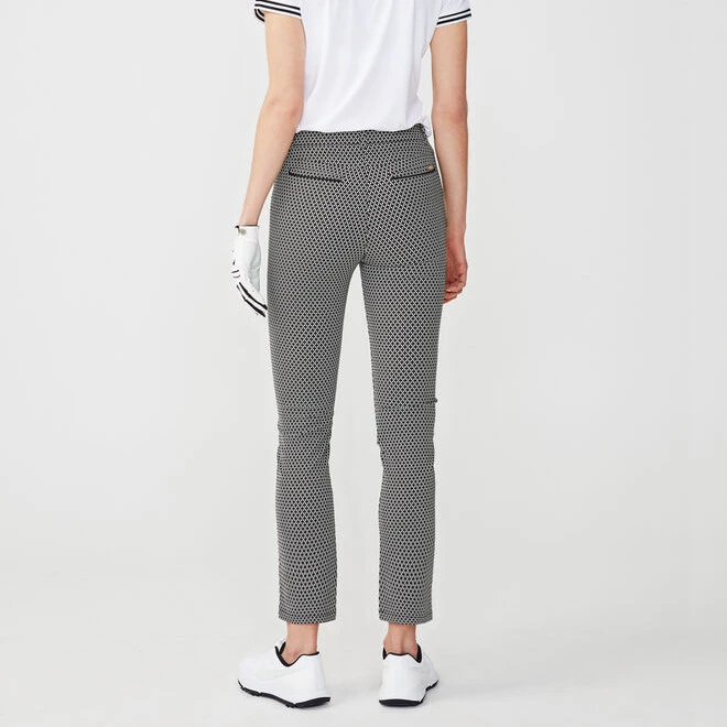 Rohnisch Smooth Pants Black/White Check 6 Rohnisch Smooth Pants Black/White Check - Image 4