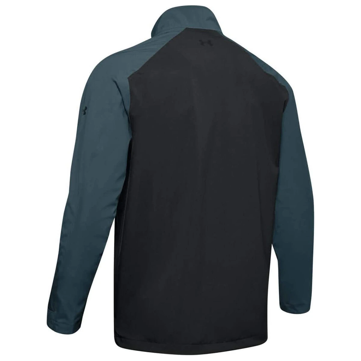 Under Armour Waterproof Golf Rain Jacket Black/Mechanic Blue 4 Under Armour Waterproof Golf Rain Jacket Black/Mechanic Blue - Image 2