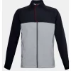 Under Armour Waterproof Golf Rain Jacket Gray/Black -Golf Clubs Shop UA Stormproof Jacket Grey