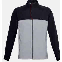 Under Armour Waterproof Golf Rain Jacket Gray/Black