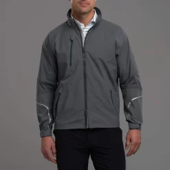 Zero Restriction Power Torque Waterproof Jacket Shadow