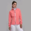 Zero Restriction Ladies Olivia Hooded Waterproof Jacket Calypso -Golf Clubs Shop Zero Restriction Olivia Calypso Waterproof Jacket