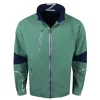 Zero Restriction Power Torque Waterproof Jacket Spruce -Golf Clubs Shop Zero Restriction Power Torque Full Zip Green
