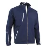 Zero Restriction Power Torque Waterproof Jacket Navy/Metalic Silver 1 Zero Restriction Power Torque Waterproof Jacket Navy/Metalic Silver -Golf Clubs Shop Zero Restriction Power Torque Navy
