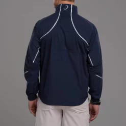 Zero Restriction Power Torque Waterproof Jacket Navy/Metalic Silver -Golf Clubs Shop Zero Restriction Power Torque Navy 2