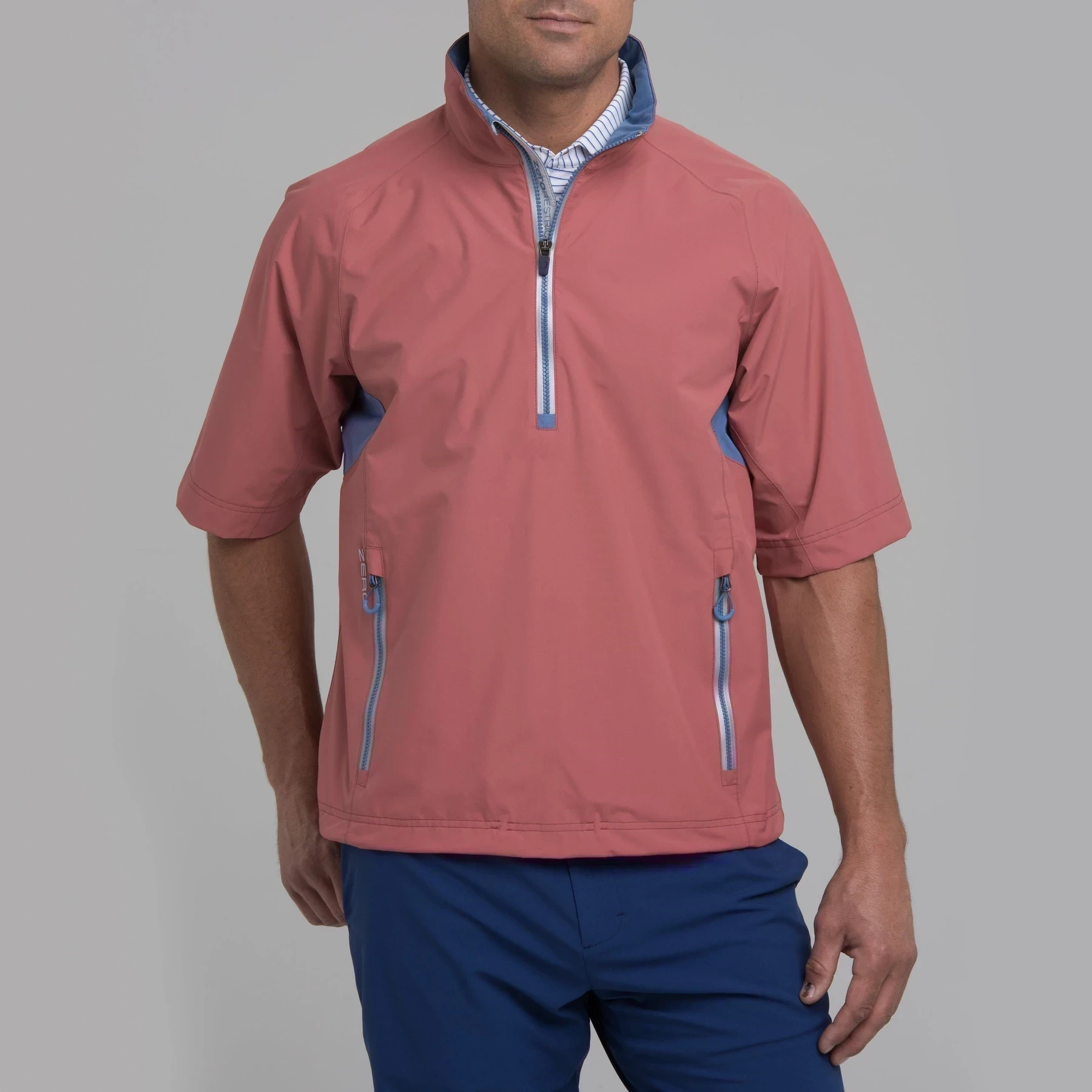 Zero Restriction POWER TORQUE 1/4 ZIP SHORT SLEEVE Waterproof Red Skies 3 Zero Restriction POWER TORQUE 1/4 ZIP SHORT SLEEVE Waterproof Red Skies