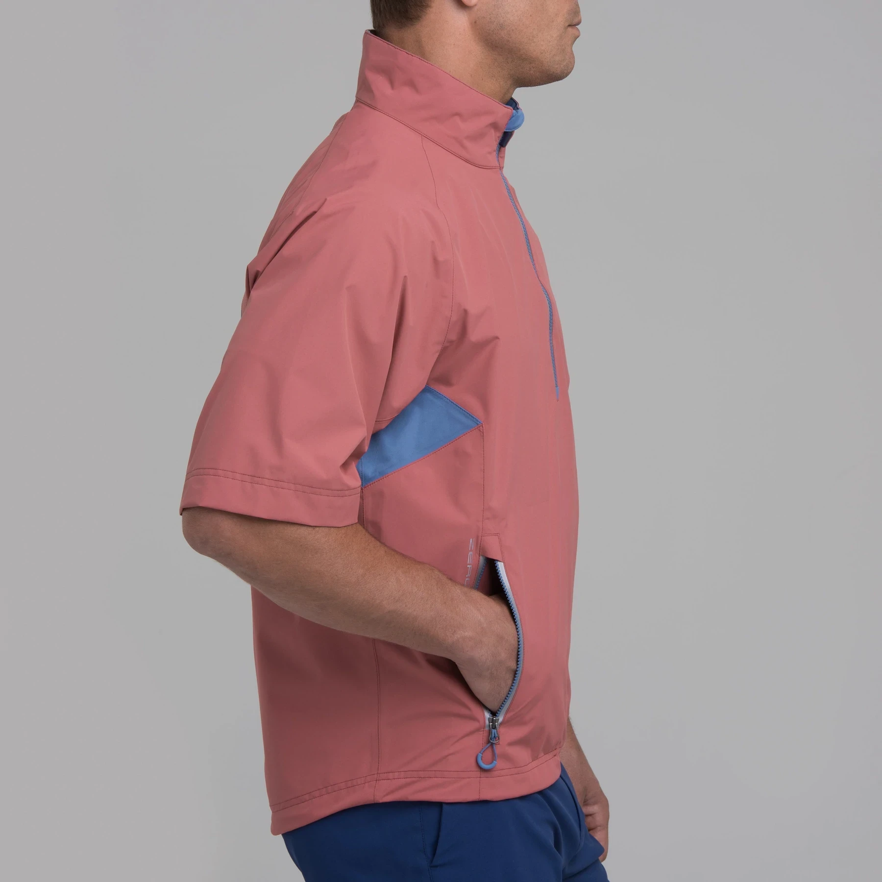 Zero Restriction POWER TORQUE 1/4 ZIP SHORT SLEEVE Waterproof Red Skies 4 Zero Restriction POWER TORQUE 1/4 ZIP SHORT SLEEVE Waterproof Red Skies - Image 2