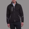 Zero Restriction Power Torque Waterproof Jacket Black/Metalic Silver 2 Zero Restriction Power Torque Waterproof Jacket Black/Metalic Silver -Golf Clubs Shop Zero restriction full zip black