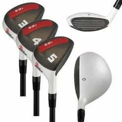Palm Springs Golf E2i Mens 3-4-5 White Hybrid Set, Left Hand, Stiff Flex