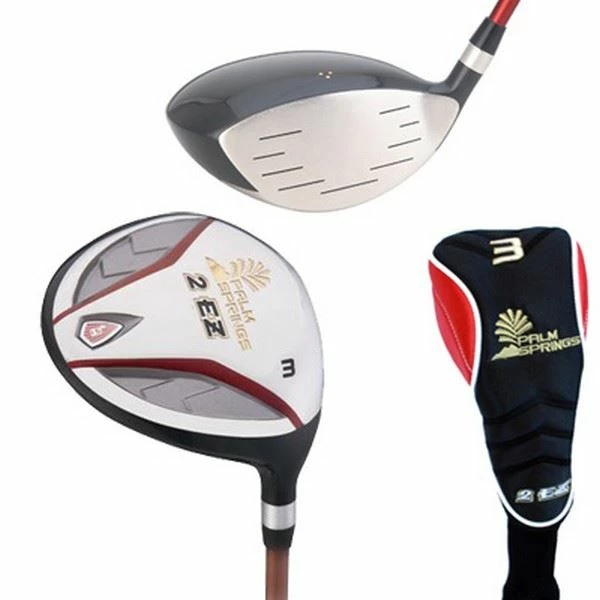 Palm Springs 2EZ Stainless Steel Titanium Fairway Wood - Lefty 3 Palm Springs 2EZ Stainless Steel Titanium Fairway Wood - Lefty
