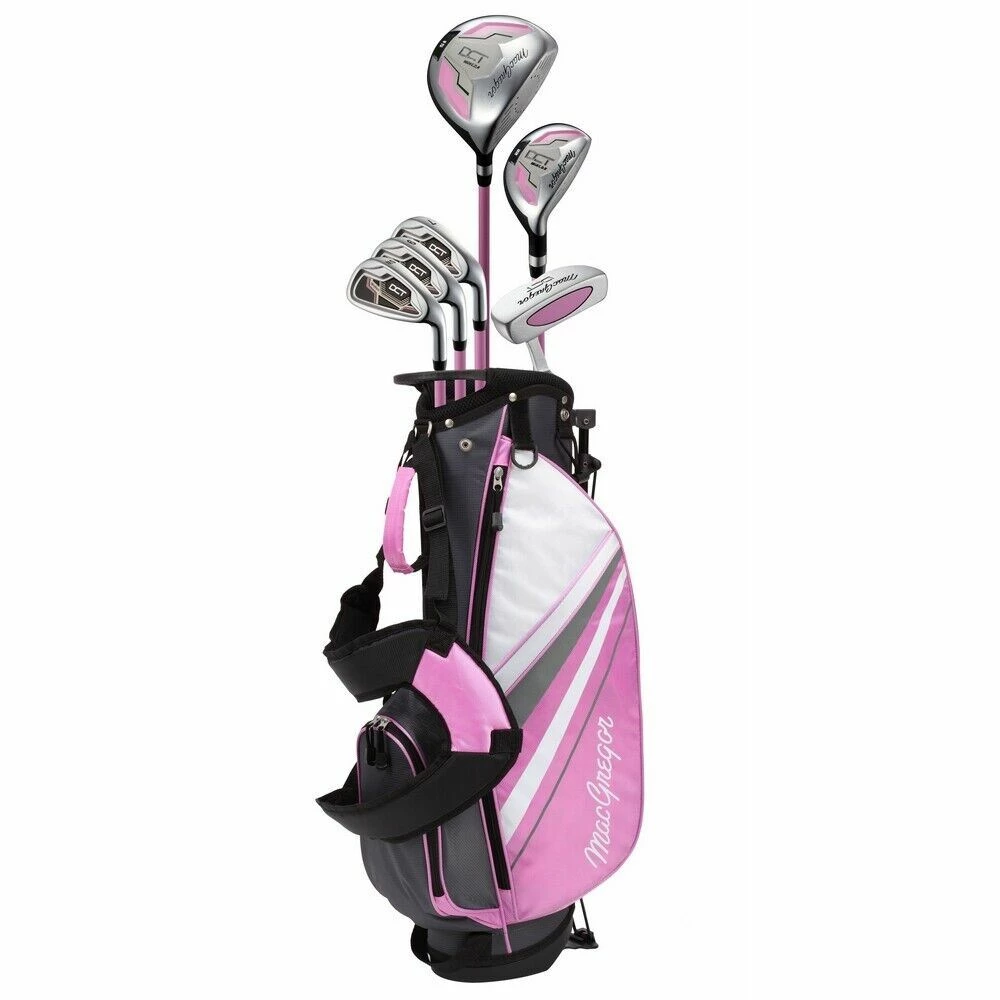 MacGregor Golf DCT Junior Girl Golf Clubs Set With Bag, Right Hand Ages 9-12 3 MacGregor Golf DCT Junior Girl Golf Clubs Set With Bag, Right Hand Ages 9-12